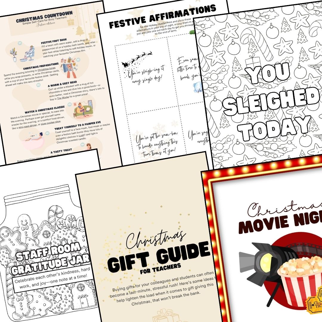 12 festive freebies for teachers part one teacher toolbox